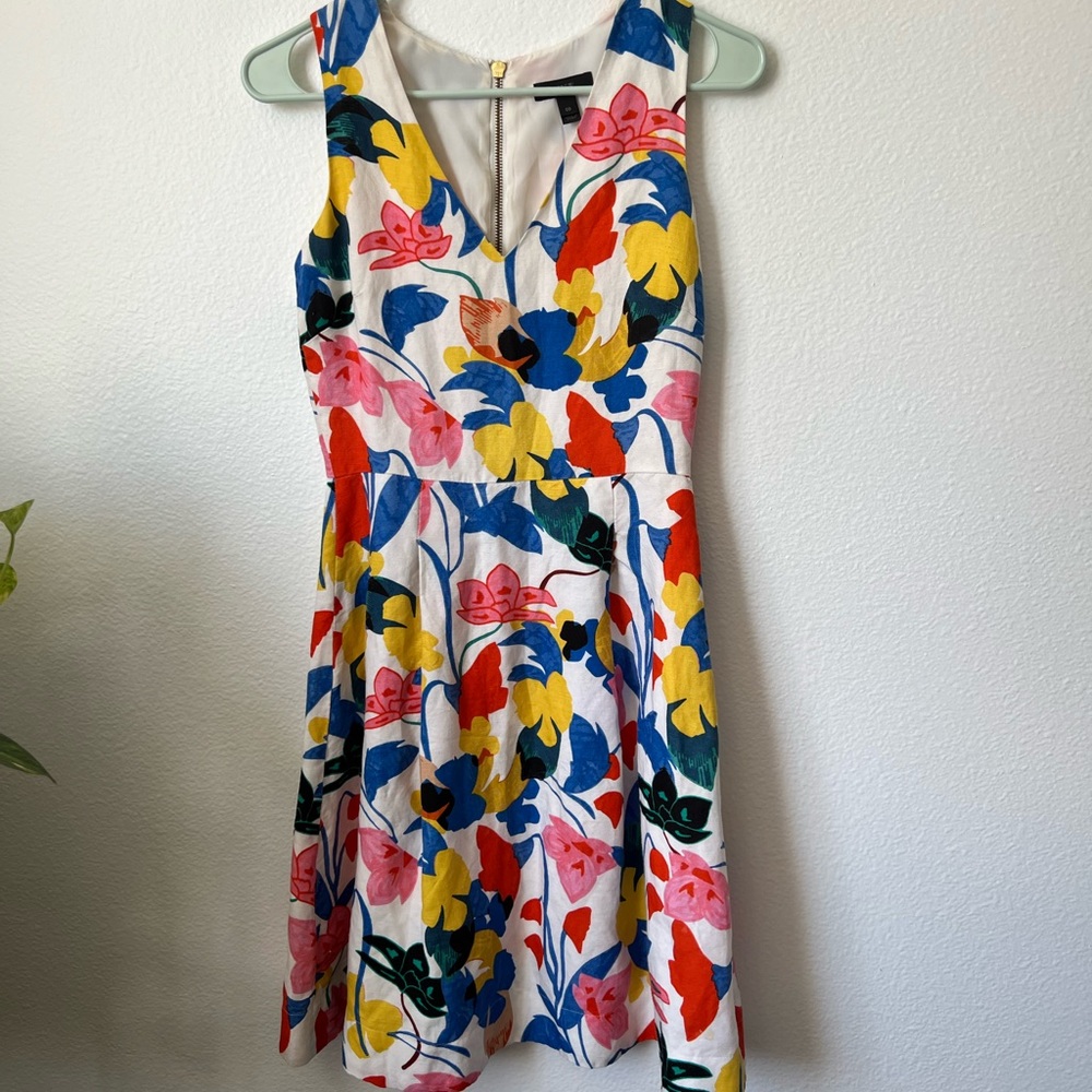 J Crew Floral dress